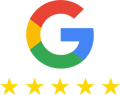 Google met vijf sterren